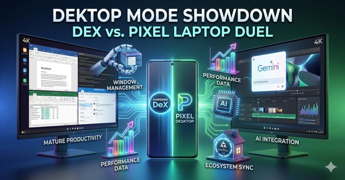 Samsung DeX vs. Pixel Desktop Mode: The 2026 Laptop Duel - AiBhaktiReel