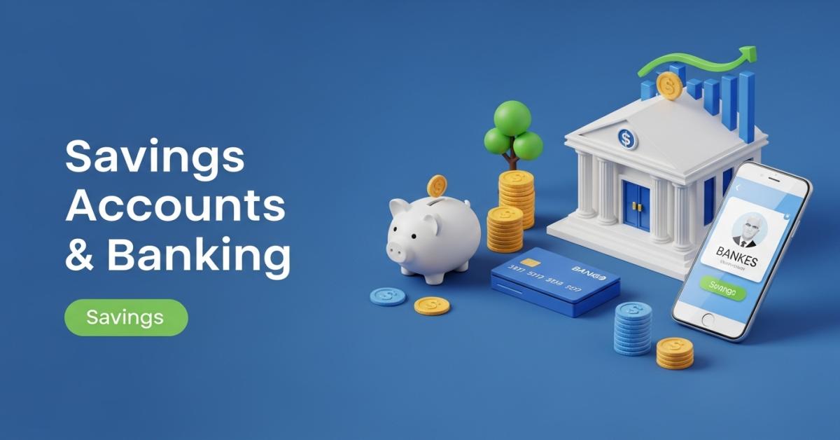 Savings Accounts & Banking: Complete Guide to Smart Saving, Interest & Modern Banking - AiBhaktiReel