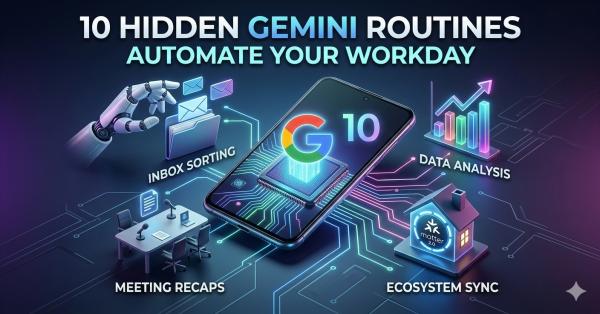 10 Hidden Google Gemini Routines that will Automate Your Entire Workday